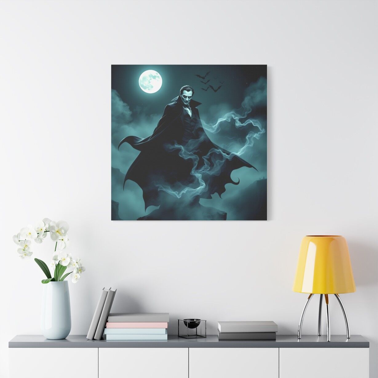 Gothic Dracula Fantasy Art | Canvas for Vampire Lovers - Image 3