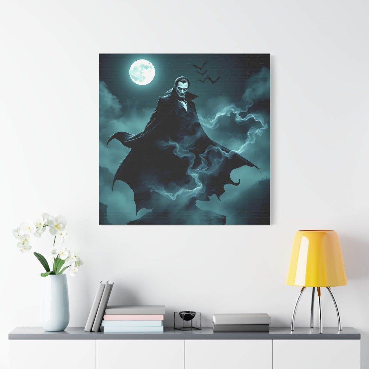 Gothic Dracula Fantasy Art | Canvas for Vampire Lovers - Image 2