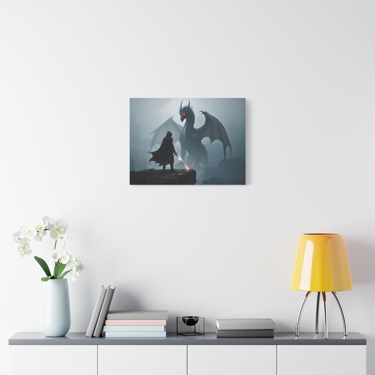 Awesome Dragon Quest Artwork | Canvas Wall Art - Image 5