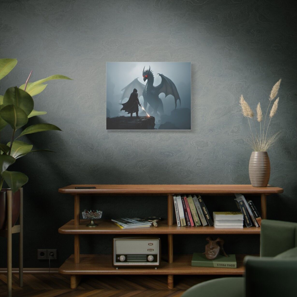 Awesome Dragon Quest Artwork | Canvas Wall Art - Image 9