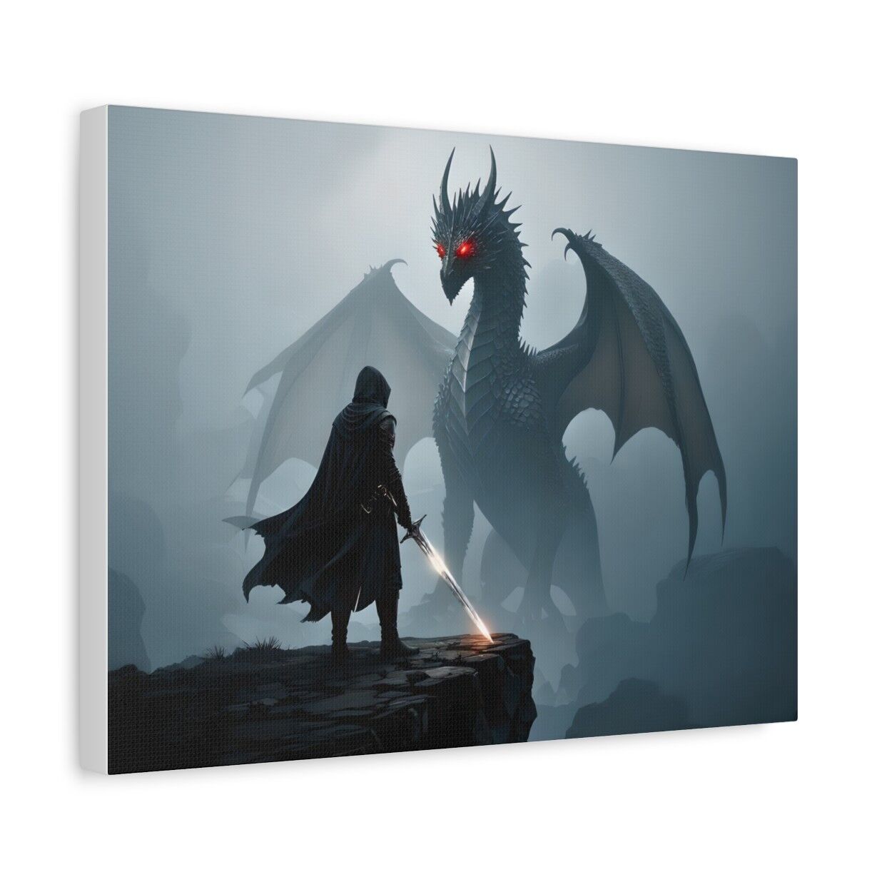 Awesome Dragon Quest Artwork | Canvas Wall Art - Image 12
