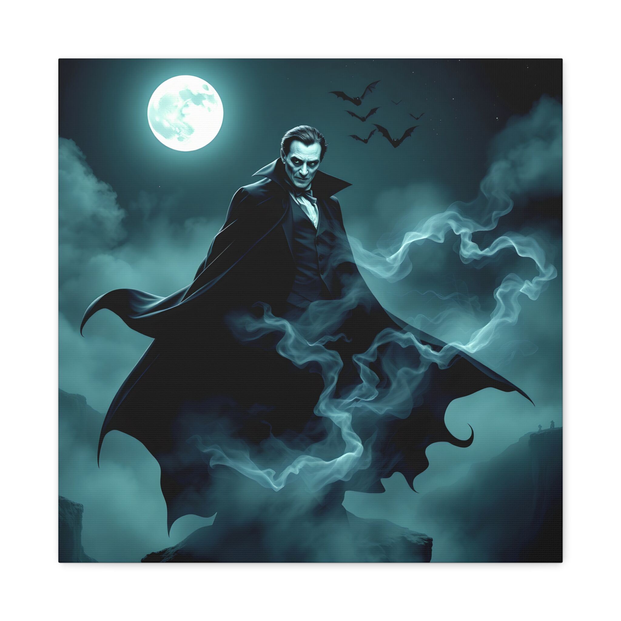 Gothic Dracula Fantasy Art | Canvas for Vampire Lovers