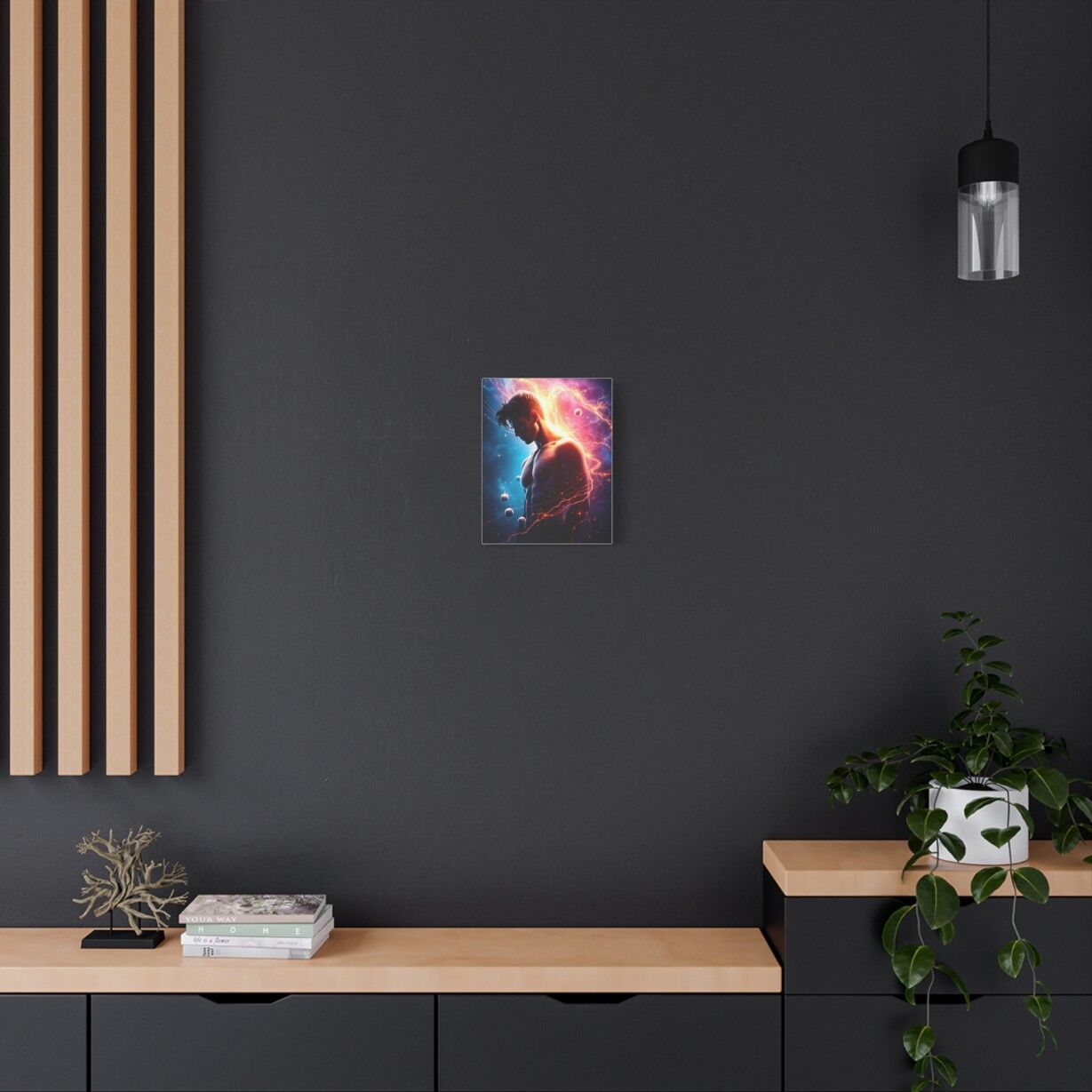 Awesome Cosmic Man Art | Stretched Canvas Art - Image 15